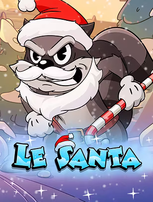 Le Santa - слот, казино атом рабочее зеркало
